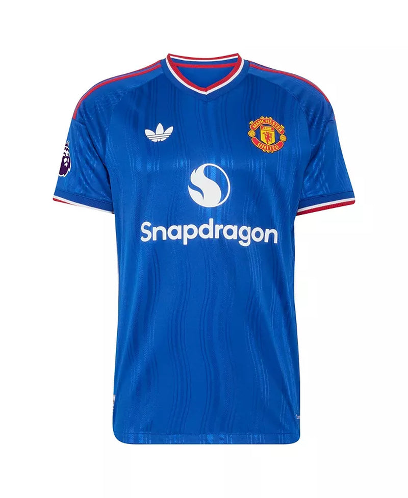 Men'S Royal Manchester United 2026/27 Away On-Field Authentic Patch Jersey