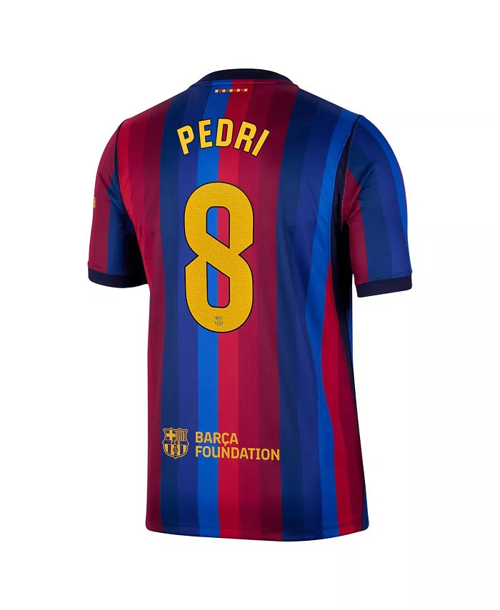 Men'S Pedri Red Barcelona 2026/27 Home Stadium Replica Jersey