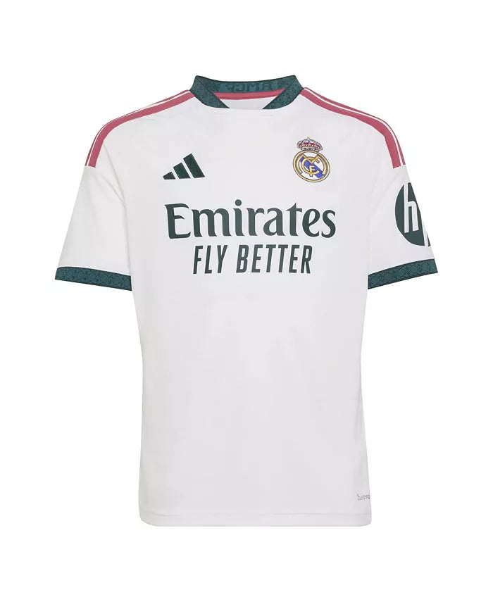 Big Boys and Girls White Real Madrid 2026/27 Home Replica Jersey