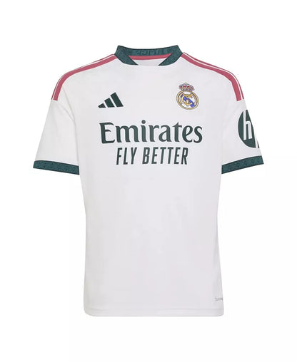Big Boys and Girls White Real Madrid 2026/27 Home Replica Jersey