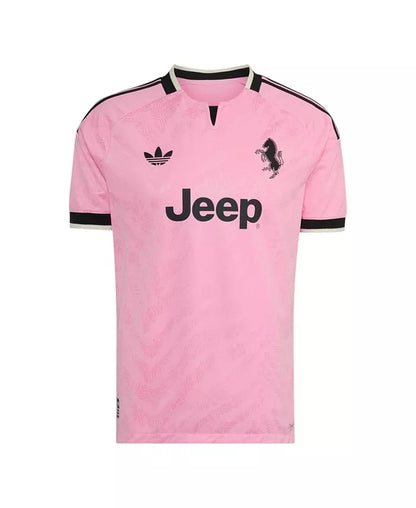 Men'S Pink Juventus 2026/27 Away On-Field Authentic Jersey