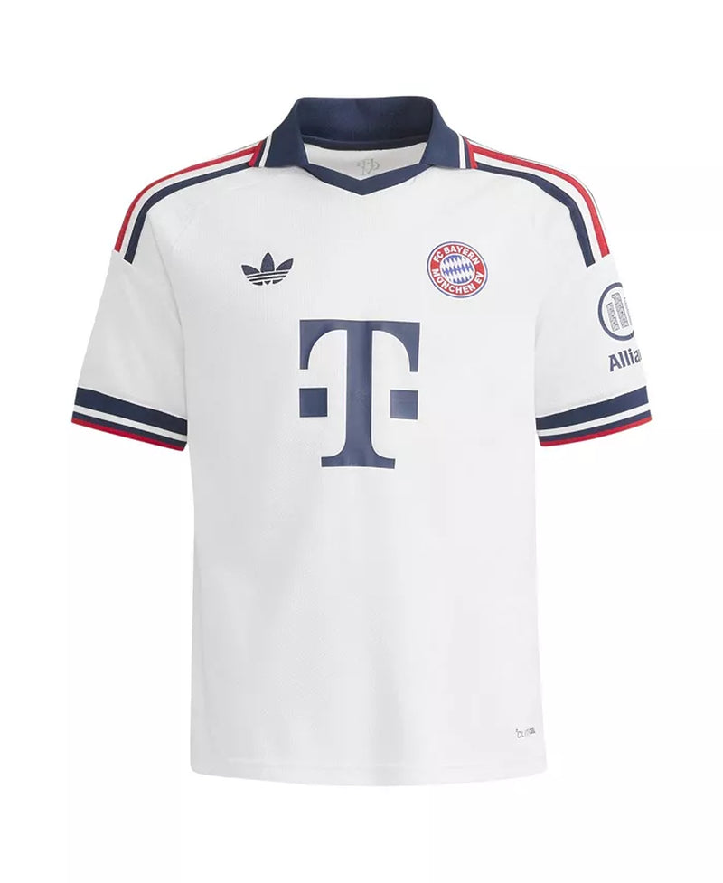 Big Boys and Girls Jamal Musiala White Bayern Munich 2026/27 Away Replica Jersey